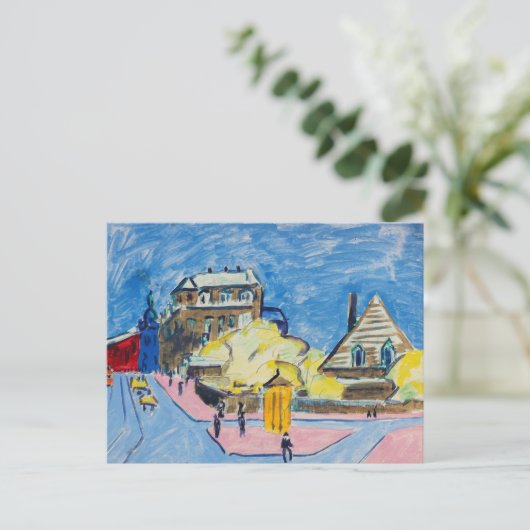 Dresden | Ernst Ludwig Kirchner Briefkaart (Staand voorkant)