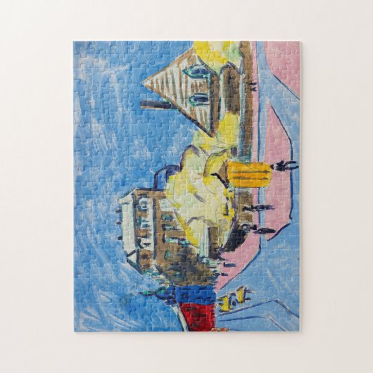 Dresden | Ernst Ludwig Kirchner Legpuzzel (Verticaal)