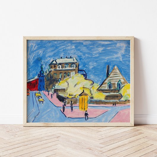 Dresden | Ernst Ludwig Kirchner Poster