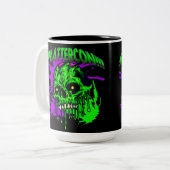 Dresden Fans SplatterCon Tweekleurige Koffiemok (Voorkant links)