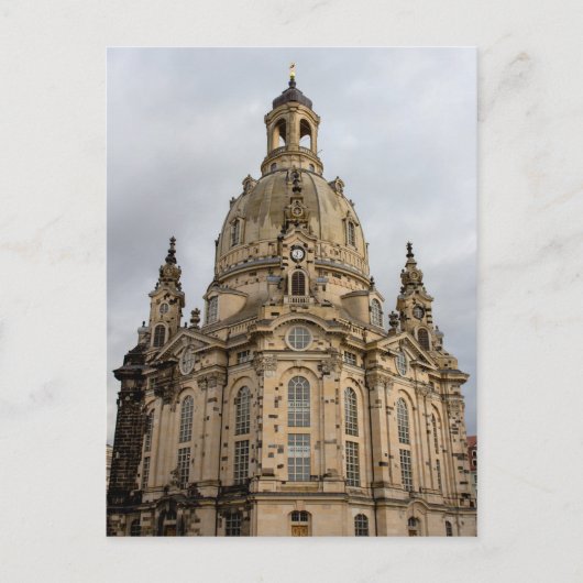 Dresden Frauenkirche Briefkaart (Voorkant)
