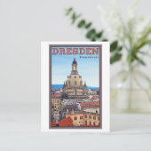 Dresden - Frauenkirche Briefkaart (Staand voorkant)