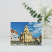 Dresden Frauenkirche Briefkaart (Staand voorkant)