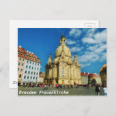 Dresden Frauenkirche Briefkaart (Voorkant / Achterkant)