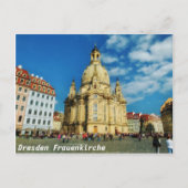 Dresden Frauenkirche Briefkaart (Voorkant)