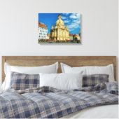 Dresden Frauenkirche Canvas Afdruk (Insitu (Slaapkamer))
