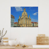 Dresden Frauenkirche Poster (Keuken)