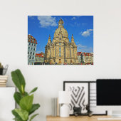 Dresden Frauenkirche Poster (Thuiskantoor)