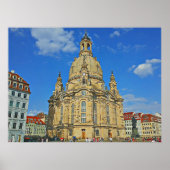 Dresden Frauenkirche Poster (Voorkant)