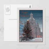 Dresden - Frauenkirche Tannenbaum - HH WB Briefkaart (Voorkant / Achterkant)