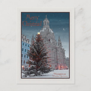 Dresden - Frauenkirche Tannenbaum - MC WB Briefkaart
