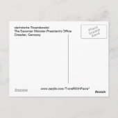 Dresden Germany Briefkaart (Achterkant)