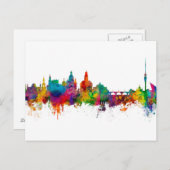 Dresden Germany Skyline Briefkaart (Voorkant / Achterkant)