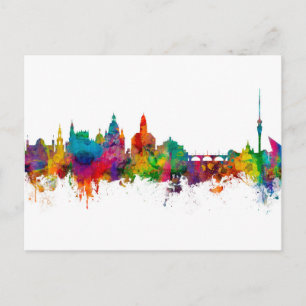 Dresden Germany Skyline Briefkaart