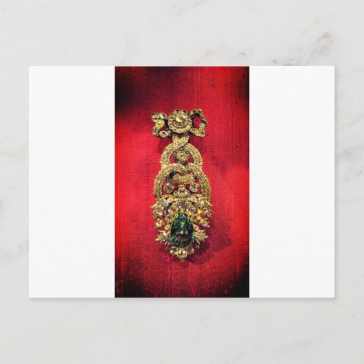 Dresden Green Diamond – Dresdner Grüner Diamant Briefkaart (Voorkant)