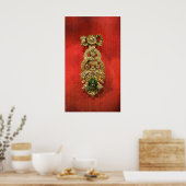 Dresden Green Diamond - Dresdner Grüner Diamant Poster (Keuken)