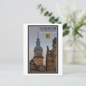 Dresden - Hausmannsturm Briefkaart (Staand voorkant)