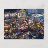 Dresden-kerstmarkt Briefkaart (Voorkant)