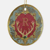 Dresden 'Lordly' Keramisch Monogram Ornament (Links)