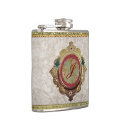 Dresden 'Noblesse' 6 oz. Romantic Flask Heupfles (Rechts)