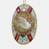 Dresden 'Normandië' Peace Dove Ornament (Links)