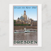 Dresden - Op de Elbe Briefkaart (Voorkant)