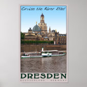 Dresden - Op de Elbe Poster (Voorkant)