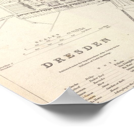 Dresden Poster (Hoek)