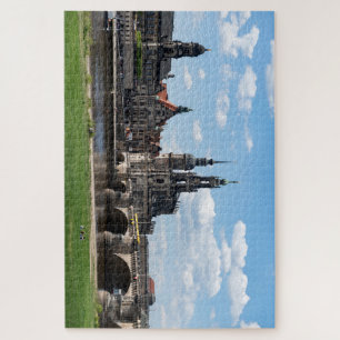 Dresden Saksen Duitsland  Hofkirche en Residenzsch Legpuzzel