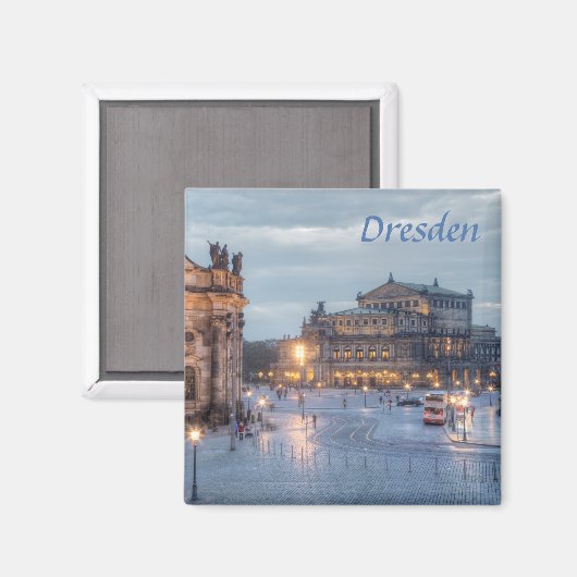 Dresden Semper Oper Magneet (Voorkant / Achterkant)
