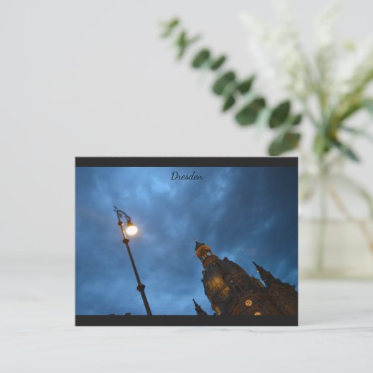 Dresden Sky Briefkaart (Staand voorkant)