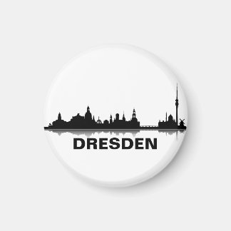 Dresden Skyline Kühlschrank Magnet