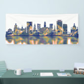 Dresden Skyline Spandoek (Beurs)