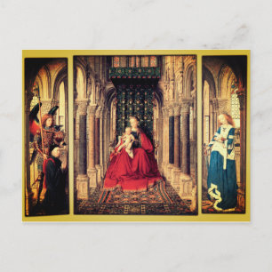Dresden Triptych (door Jan van Eyck, 1437) Briefkaart