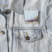Dresden Vierkante Button 5,1 Cm (In situ)