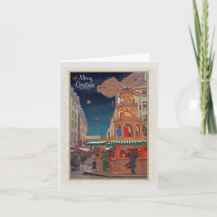 Dresden - Weihnachtspyramide - MC W Feestdagen Kaart