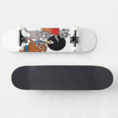 Dreshawne en vrienden persoonlijk skateboard (Horizontaal)