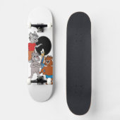 Dreshawne en vrienden persoonlijk skateboard (Voorkant)