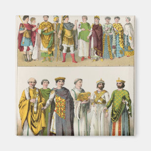 Dress bij de rechtbank van Byzantijn Magneet