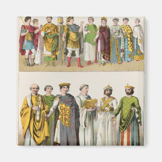 Dress bij de rechtbank van Byzantijn Magneet (Voorkant)