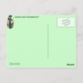  dress briefkaart (Achterkant)