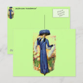  dress briefkaart (Voorkant / Achterkant)