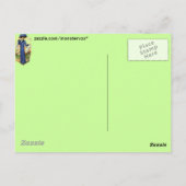  dress briefkaart (Achterkant)