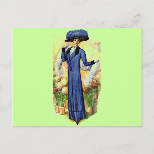  dress briefkaart (Voorkant)