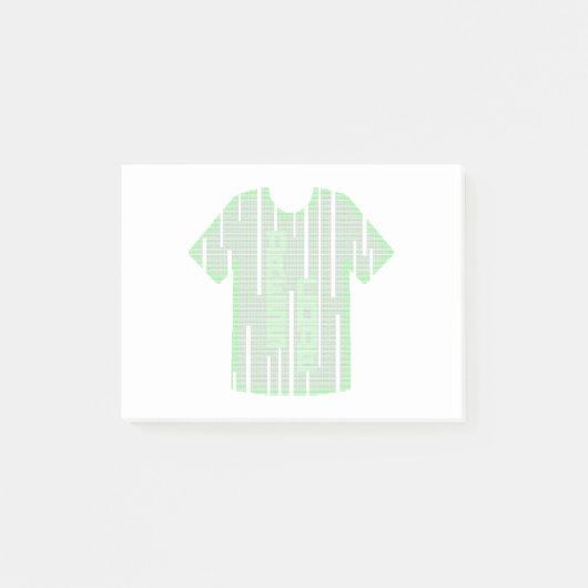 DRESS CODE. (geek, mode, computer) Post-it® Notes (Voorkant)