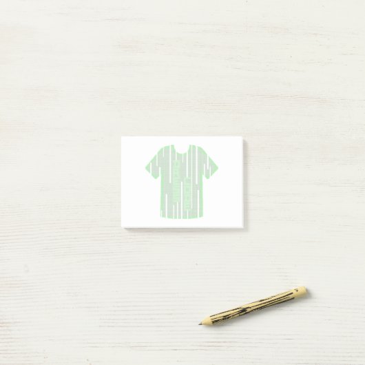 DRESS CODE. (geek, mode, computer) Post-it® Notes (Op bureau)