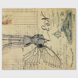 Dress Form Angel 60lb-Poster voor loskoppeling Cadeaupapier