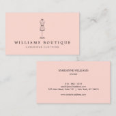  dress Form Boutique Blush Visitekaartje (Voorkant / Achterkant)