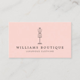  dress Form Boutique Blush Visitekaartje