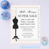 Dress Form Boutique Flyer (Enkel)
